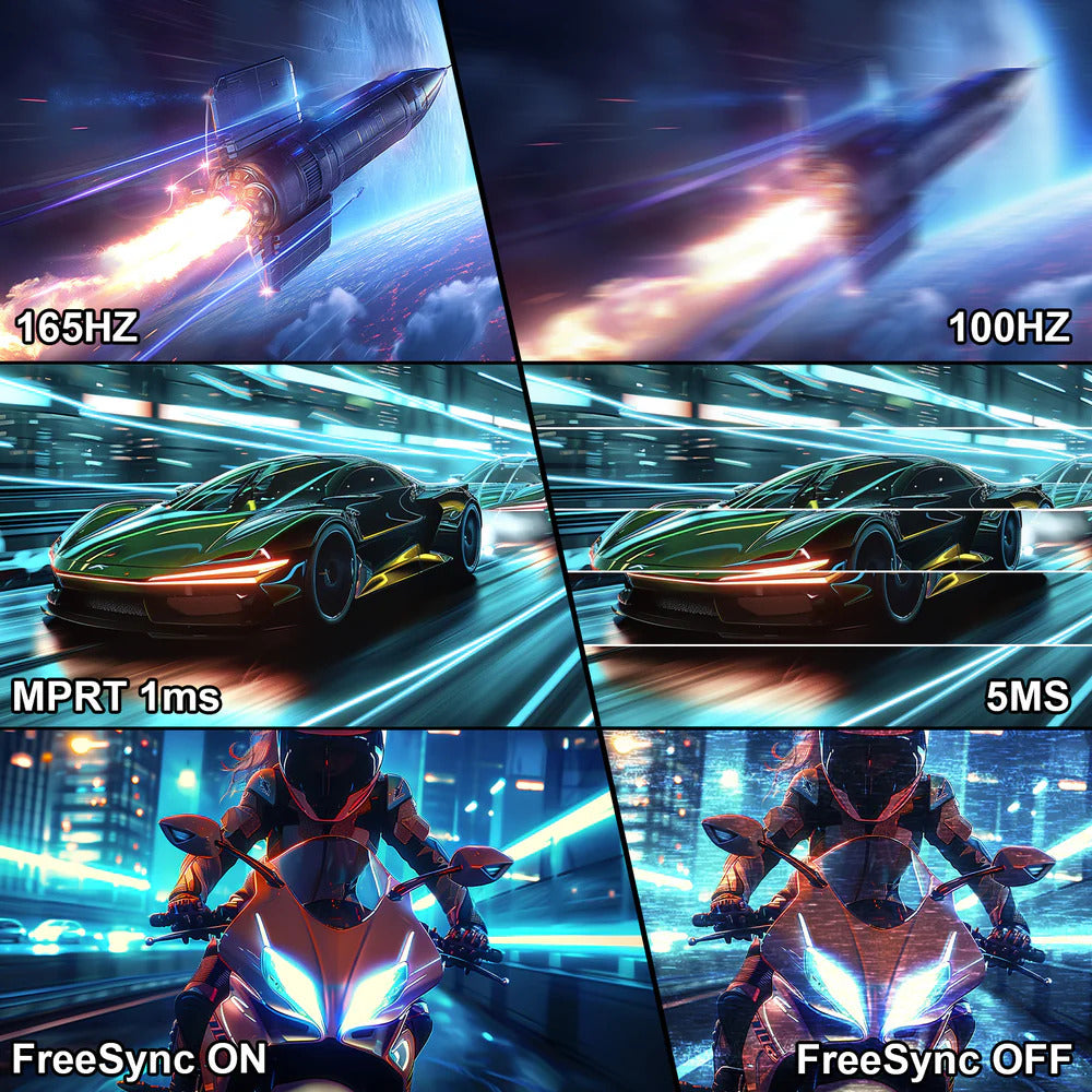 Minifire MFG34C5Q – Écran PC Gamer 34″ UWQHD 165Hz Incurvé